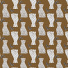 Printed Cotton AMAOU Tawny / Charcoal